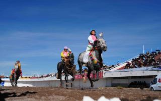 那曲市恰青賽馬節預熱第八日全景直擊